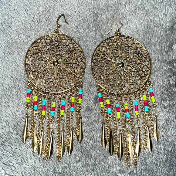 Statement earrings - Picture 2 of 4